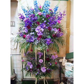 板橋区に贈る花　お祝い用スタンド花