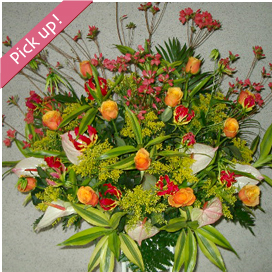 板橋区に贈る花　お祝い用スタンド花 